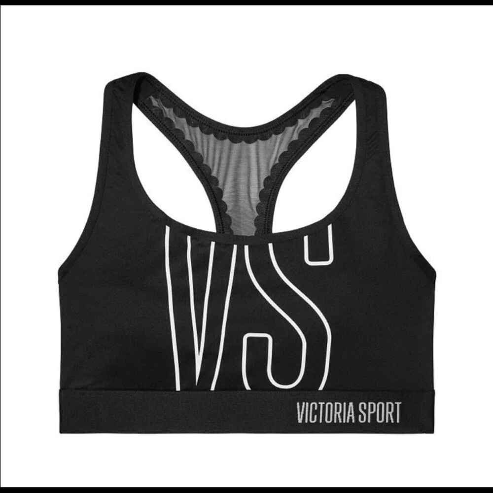 Victoria's Secret Sport Scalloped Mesh Sports Bra